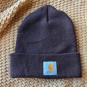 Maroon Carhartt Knit Cuffed Beanie
